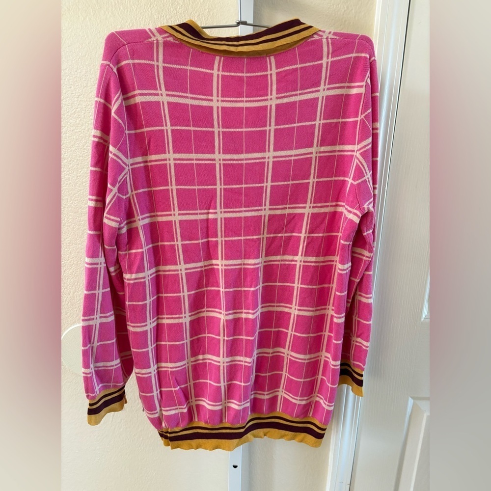 Scotch & Soda Knit Polo Long Sleeve Sweater - Size L - Picture 7 of 9